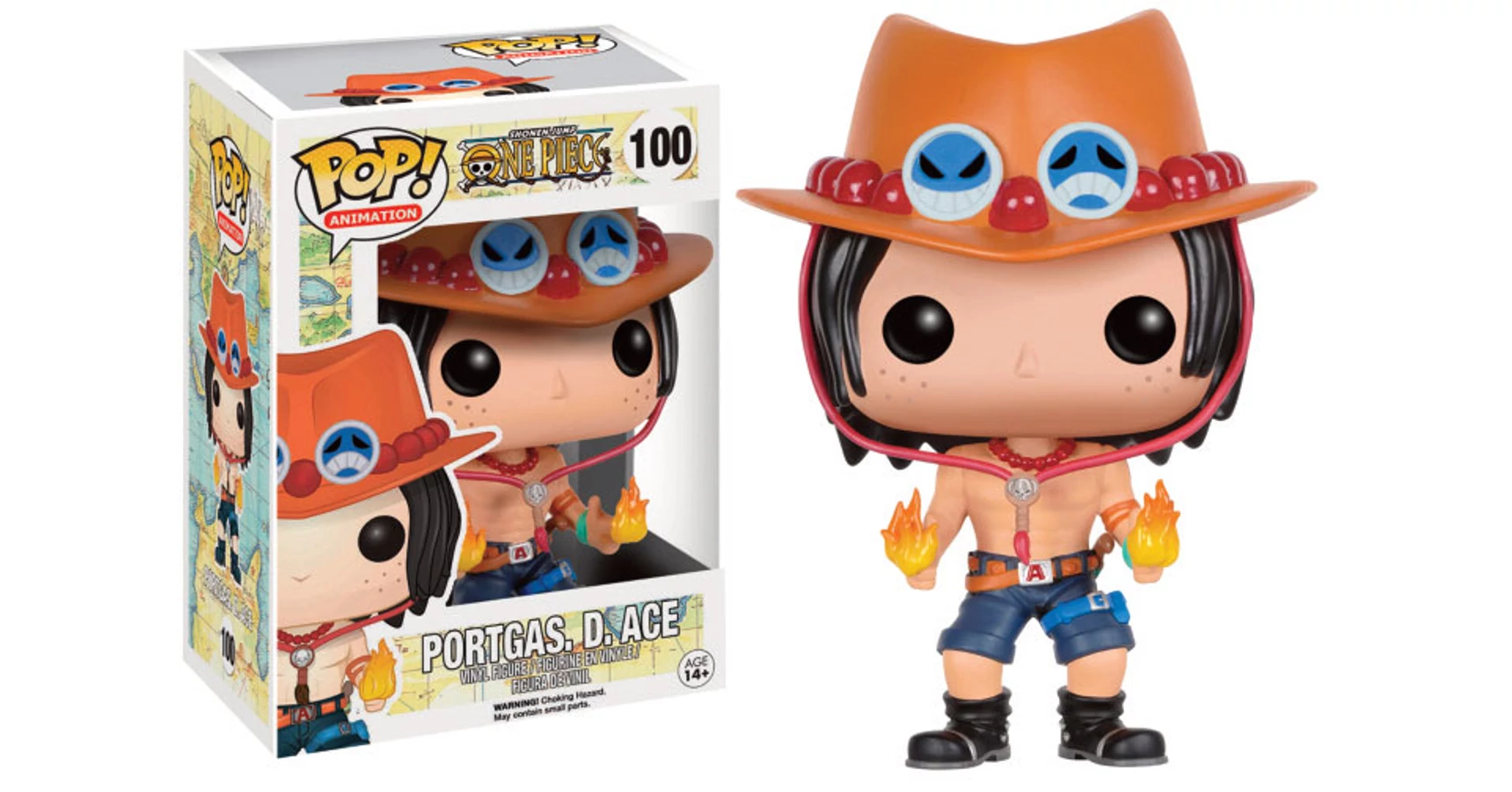 Funko POP Animation: One Piece: Portgas D. Ace Figür