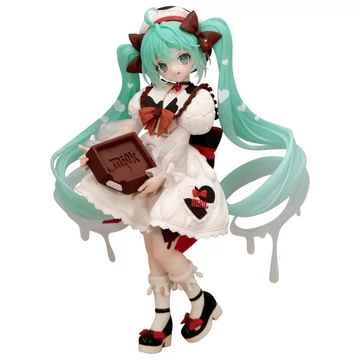 Hatsune Miku x Tirol Choco Trio-Try-iT PVC Figura – Hatsune Miku Milk Ver., 18 cm