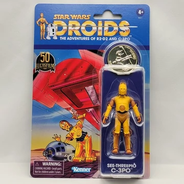 Star Wars Droids Vintage Collection C-3PO 3.75" Action Figure Target Exclusive