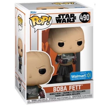The Mandalorian Funko POP! Star Wars Figura - Boba Fett Unmasked (Exclusive) #490