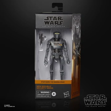 Star Wars The Mandalorian Black Series 2022 Akciófigura - New Republic Security Droid 15 cm
