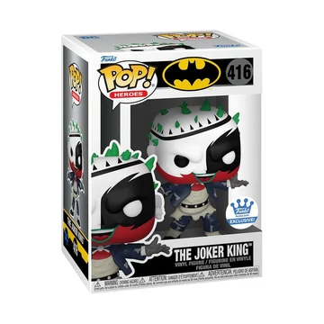 DC Comics POP! Heroes Vinyl Figura - The Joker King Exclusive 9 cm