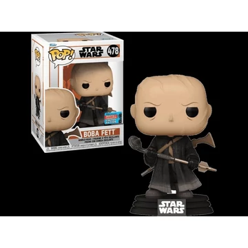 The Mandalorian Funko POP! Star Wars Figura - Boba Fett No Armor (Exclusive) 9 cm #478