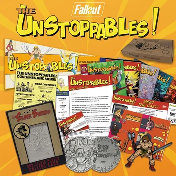 Fallout Ajándékcsomag - The Unstoppables Fan Club Limited Edition