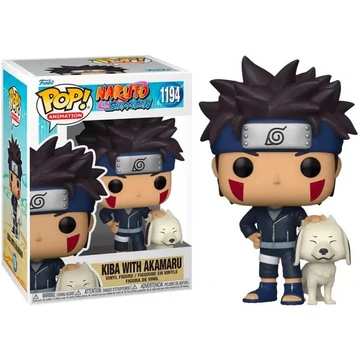 Naruto Shippuden Funko POP! Figura - Kiba w/Akamaru 9 cm #1194