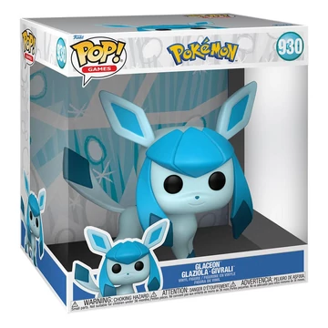 Pokemon Super Sized Jumbo Funko POP! Vinyl Figura - Glaceon (EMEA) 25 cm #930
