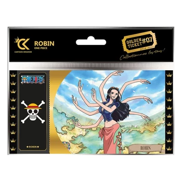One Piece Golden Ticket Black Edition - Robin #07
