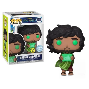 Encanto Funko POP! Disney Figura - Bruno Madrigal with Prophecy (GITD) 9 cm #1425