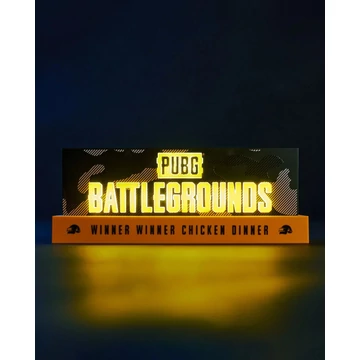 PUBG LED Lámpa - Winner Winner Chicken Dinner 22 cm PUBG LED Lámpa - Winner Winner Chicken Dinner 22 cm