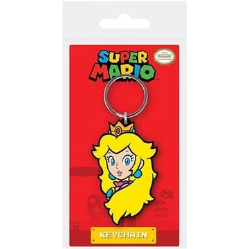 Super Mario PVC Kulcstartó - Princess Peach
