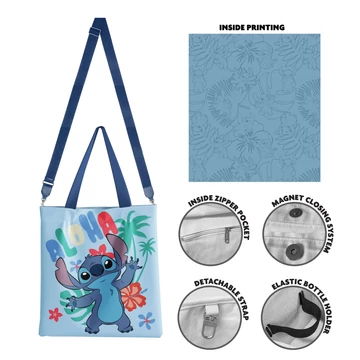 Lilo & Stitch Limitált Prémium Bevásárlótáska - Aloha 40 x 36 cm