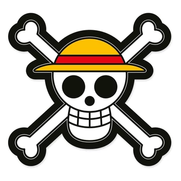 One Piece Párna - Jolly Roger 33 cm