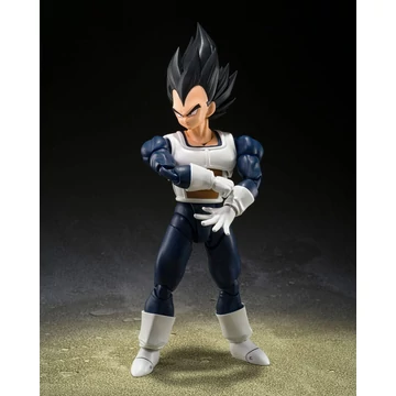 Dragon Ball S.H. Figuarts Akciófigura - Vegeta Old Battle Clothes 14 cm