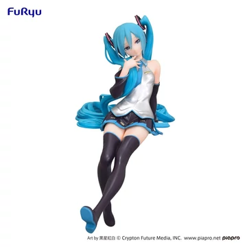 Hatsune Miku Noodle Stopper PVC Szobor - Kuroboshi Kouhaku Ver. (re-run) 14 cm