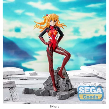 Evangelion: 3.0+1.0 Thrice Upon a Time PVC Szobor - Asuka Shikinami 30th Anniversary Ver. 23 cm