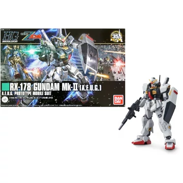 Gundam Modell - 1/144 HGUC RX-178 Gundam Modell MK-II AEUG 13 cm