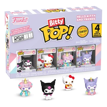 Sanrio Bitty POP! Figurák - Kuromi 2.5 cm