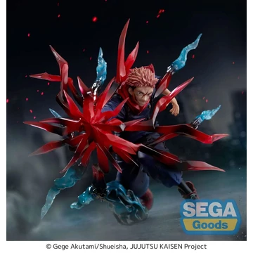 Jujutsu Kaisen Luminasta PVC Szobor - Yuji Itadori Black Flash 16 cm