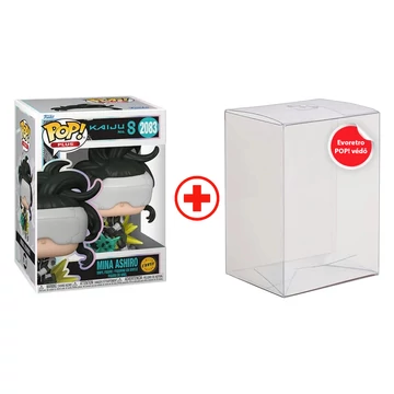 Kaiju No. 8. POP! Plus Animation Figura - Mina Ashiro 9 cm #2083 (CHASE) + Ajándék védőtok