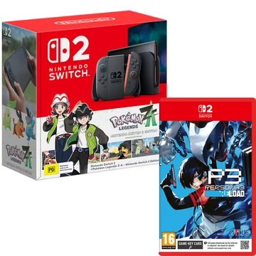 Nintendo Switch 2 + Pokémon Legends: Z-A + Persona 3 Reload + ajándék Nintendo Switch 2 + Pokémon Legends: Z-A + Persona 3 Reload + ajándék
