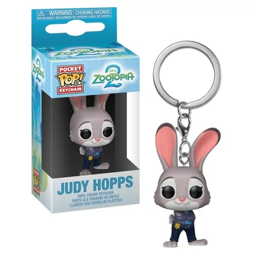 Zootopia 2 Pocket POP! Kulcstartó - Judy Hopps 4 cm