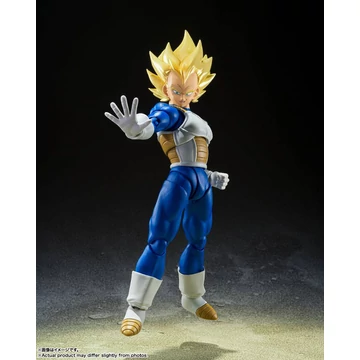 Dragon Ball Z S.H. Figuarts Akciófigura - Super Saiyan Vegeta (Awakened Super Saiyan Blood) 14 cm