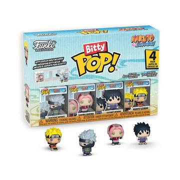Naruto Shippuden Bitty POP! Figurák - Team 7 2,5 cm