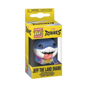 Marvel Rivals Pocket POP! Kulcstartó - Jeff the Land Shark 4 cm