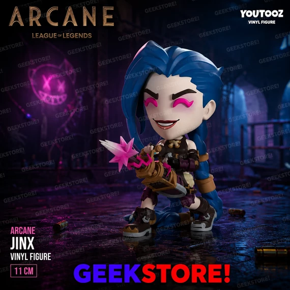 Arcane Youtooz Collectibles Vinyl Figura – Jinx 11 cm