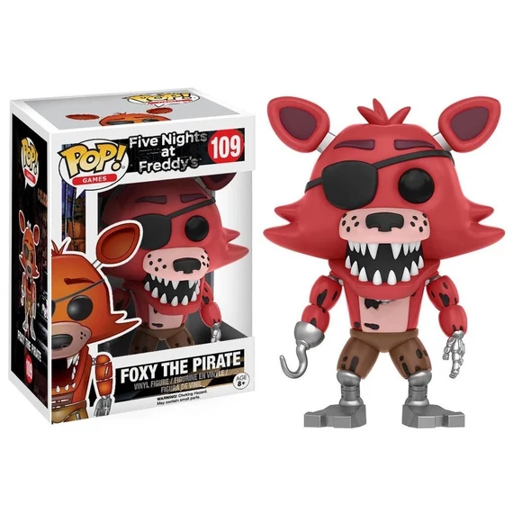 FIVE NIGHTS AT FREDDY'S Funko POP! 109 – Foxy the Pirate figura