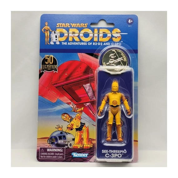 Star Wars Droids Vintage Collection C-3PO 3.75" Action Figure Target Exclusive