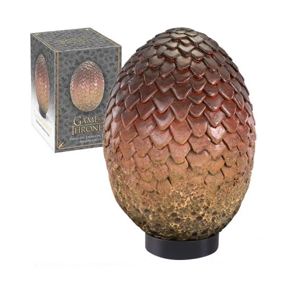 Game of Thrones Dragon Egg Prop Replica Drogon 20 cm