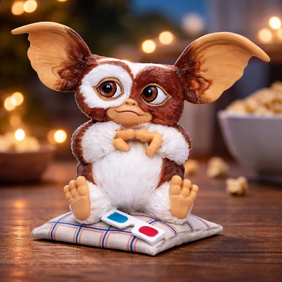 Gremlins – Gizmo figura 3D szemüveggel 14,5 cm