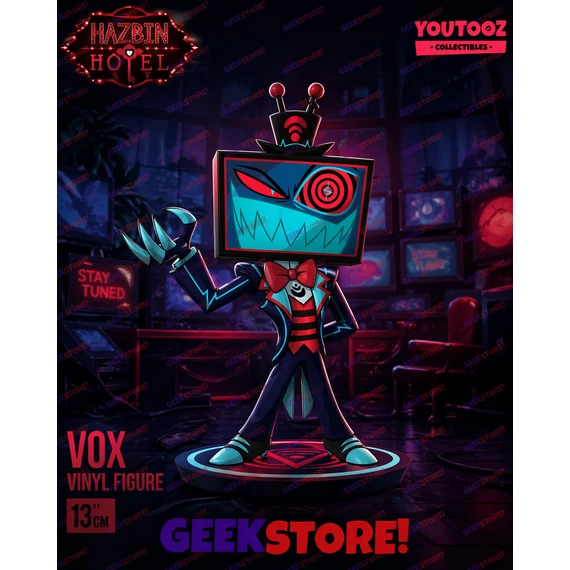 Hazbin Hotel Vinyl Figura Vox 13 cm
