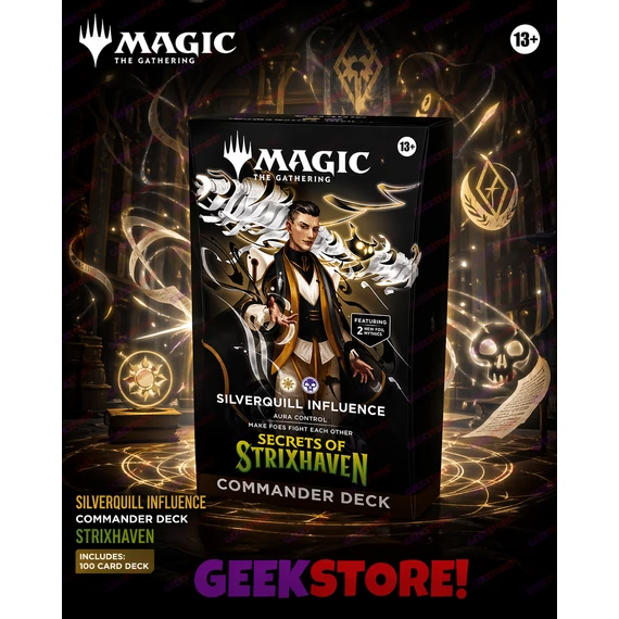 Magic: the Gathering - Secrets of Strixhaven - Commander Deck - Silverquill Influence