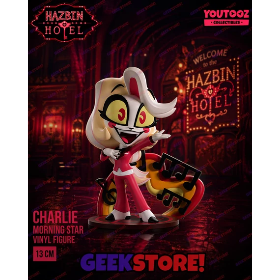 Hazbin Hotel Vinyl Figura - Charlie Morning Star 13 cm