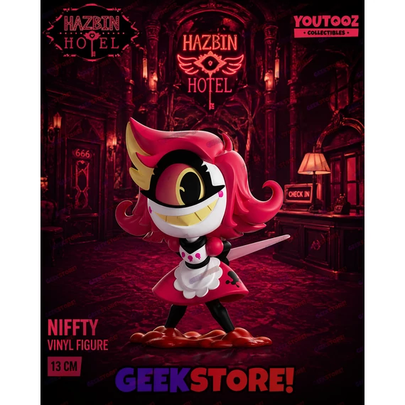 Hazbin Hotel Vinyl Figura Niffty 13 cm