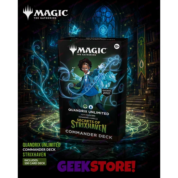 Magic: the Gathering - Secrets of Strixhaven - Commander Deck - Quandrix Unlimited