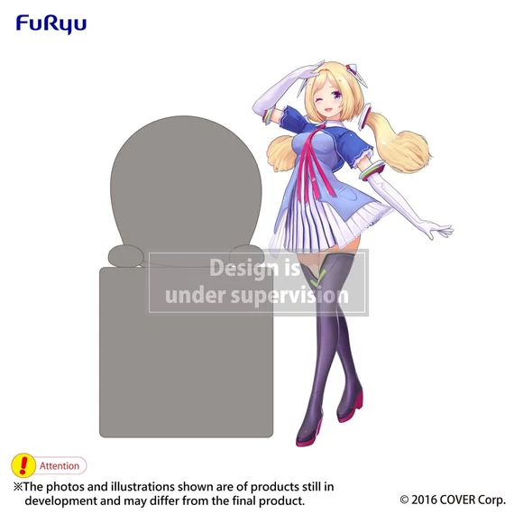 Hololive Production – Aki Rosenthal Hikkake PVC figura (10 cm)