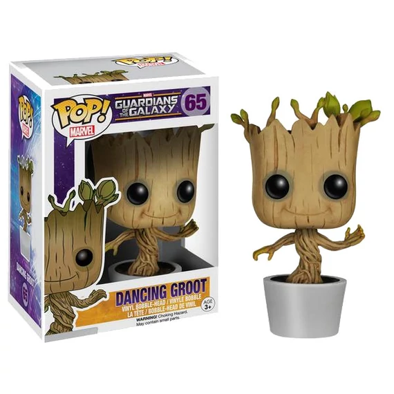 Guardians of the Galaxy POP! Vinyl Wackelkopf-Figur Dancing Groot 10 cm
