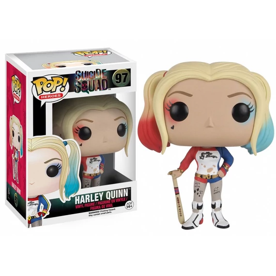 Suicide Squad POP! Heroes Vinyl Figure Harley Quinn 9 cm