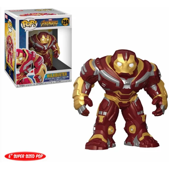 x_fk26898 Avengers Infinity War Oversized POP! Movies Vinyl Figure Hulkbuster 15 cm