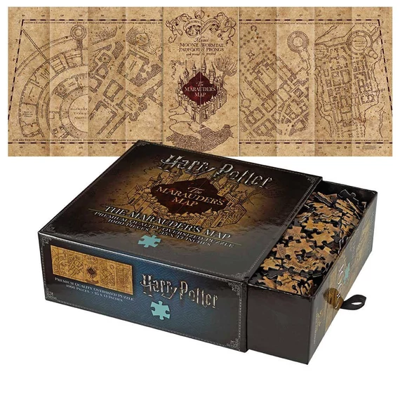 x_nob9457 Harry Potter Jigsaw Puzzle The Marauder's Map Cover