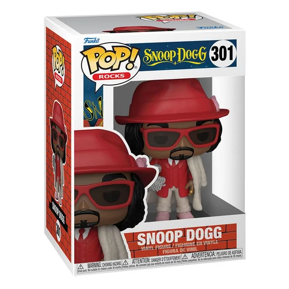 Snoop Dogg Funko POP! Rocks Vinyl Figura - Snoop Dogg 9 cm