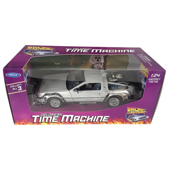 xwell3276984 Back to the Future Diecast Model 1/24 - ´81 DeLorean LK Coupe