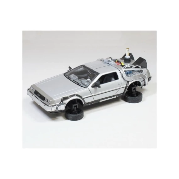 Back to the Future II Diecast Model 1/24 - ´81 DeLorean LK Coupe Fly Wheel Time Machine