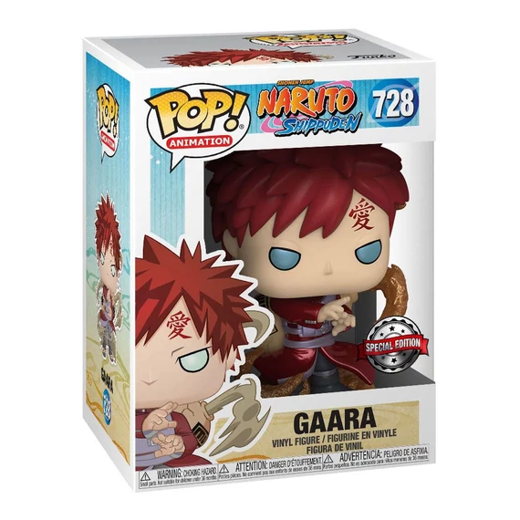 Naruto POP! Animation Figura – Gaara (Metallic) 9 cm