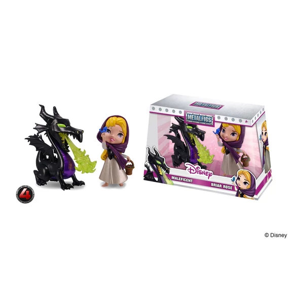 x_jada98253 Disney Metalfigs Diecast Mini Figura 2-Pack Maleficent & Briar Rose 10 cm