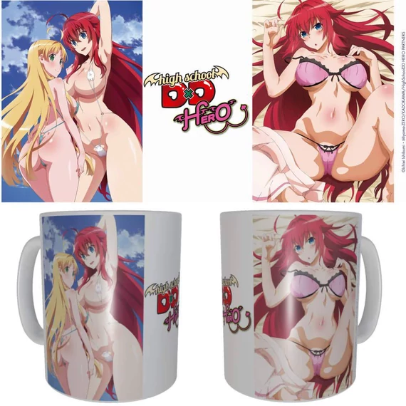 High School DxD Hero kerámia bögre - Gremory & Argento