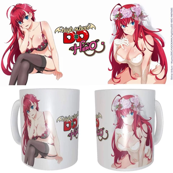x_saka71237 High School DxD Hero kerámia bögre - Gremory Lingerie